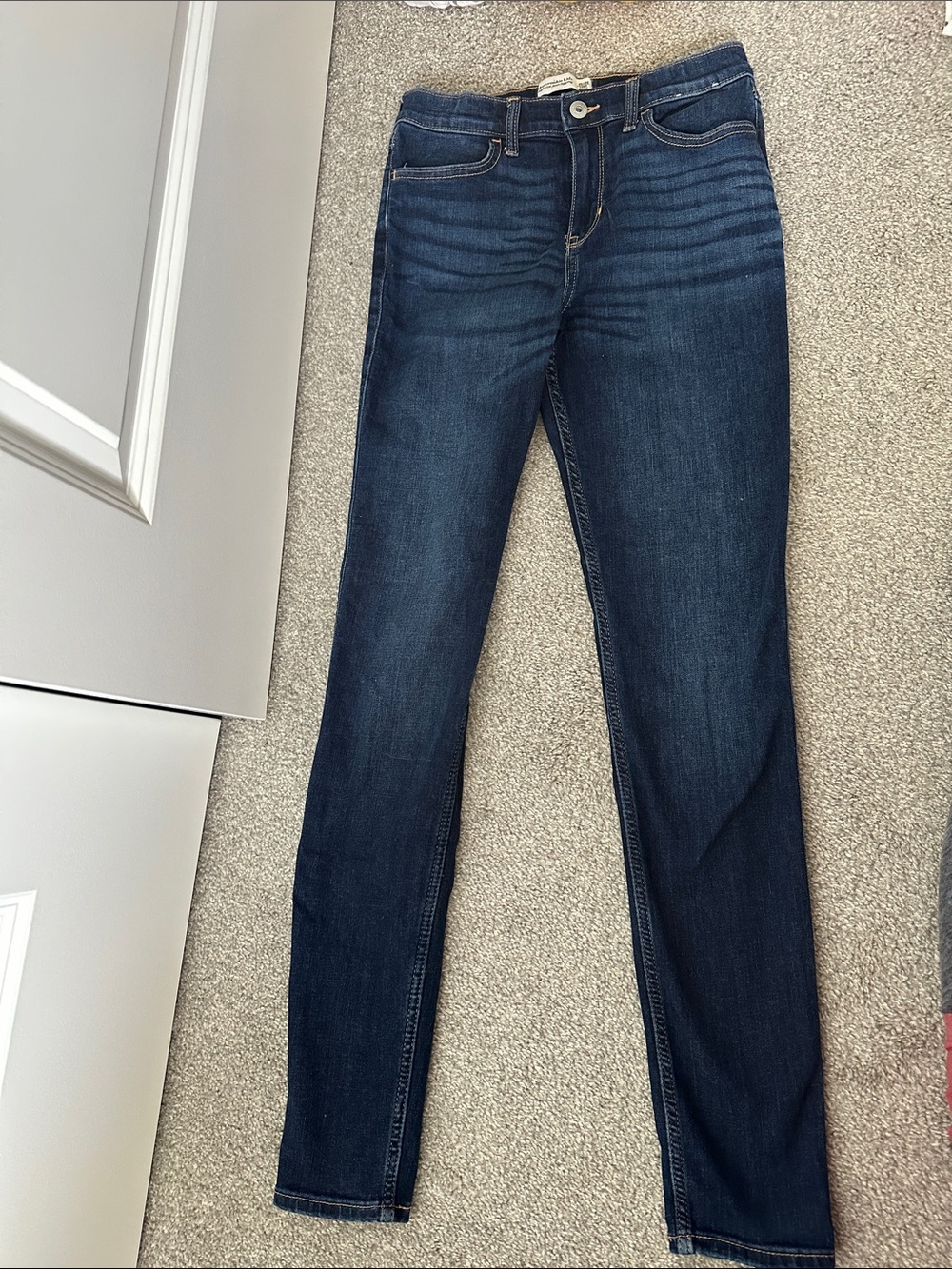 Abercrombie Kids Dark Blue Girl’s Skinny Jeans